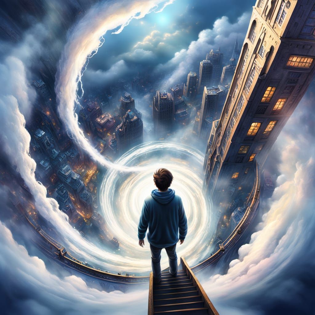 Ethereal Abyss: A Hyperrealistic Fantasy Matte Painting