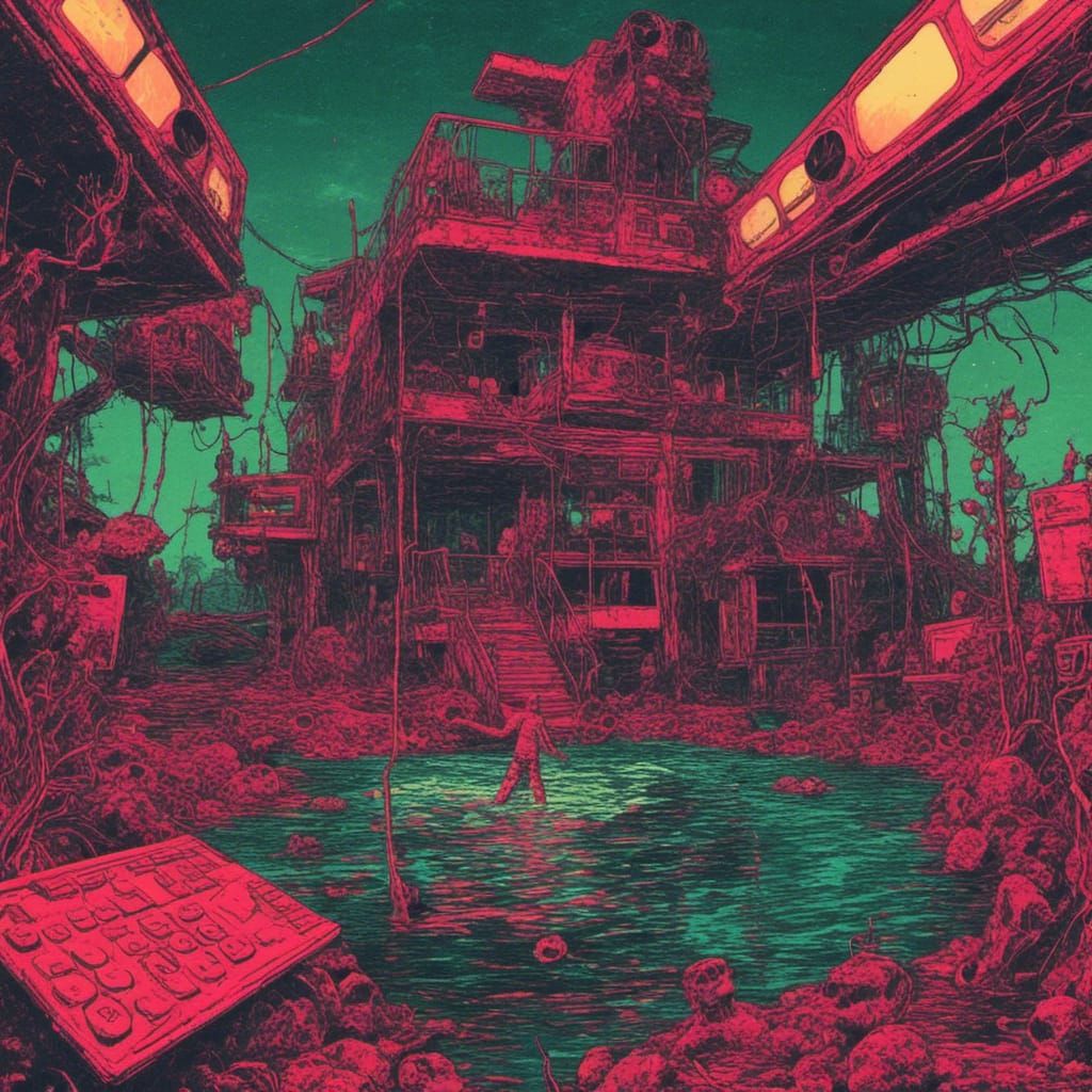 Surreal Sunken Synthwave Suburb Simulation