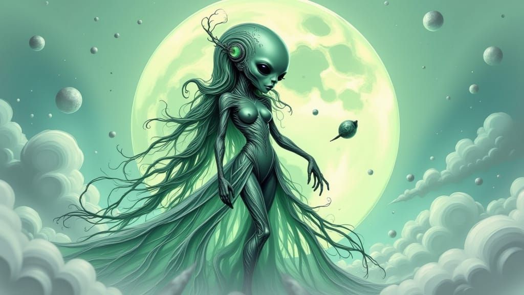 Green Alien 01
