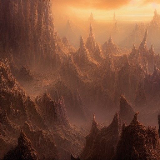 Death Dark Crystal Matte Painting