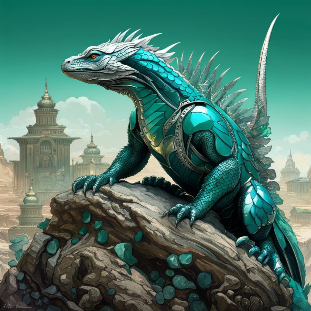 Nita's Komodo dragon Transformer