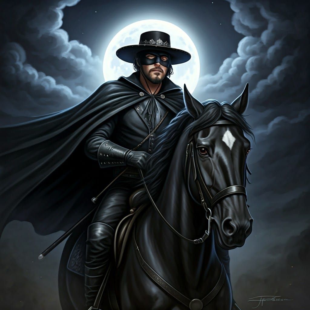 El Zorro Rides to Battle Injustice