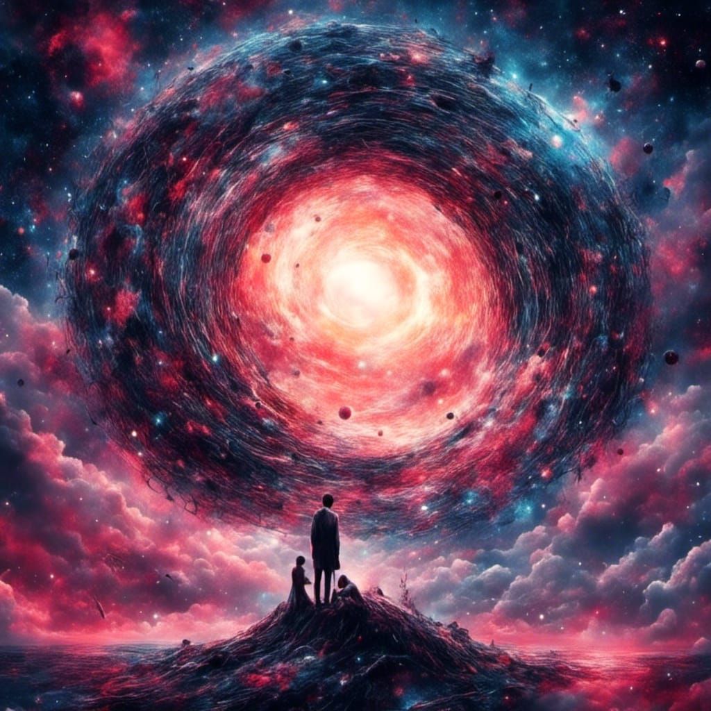 Surreal Black Hole Sun Washes Away Reality