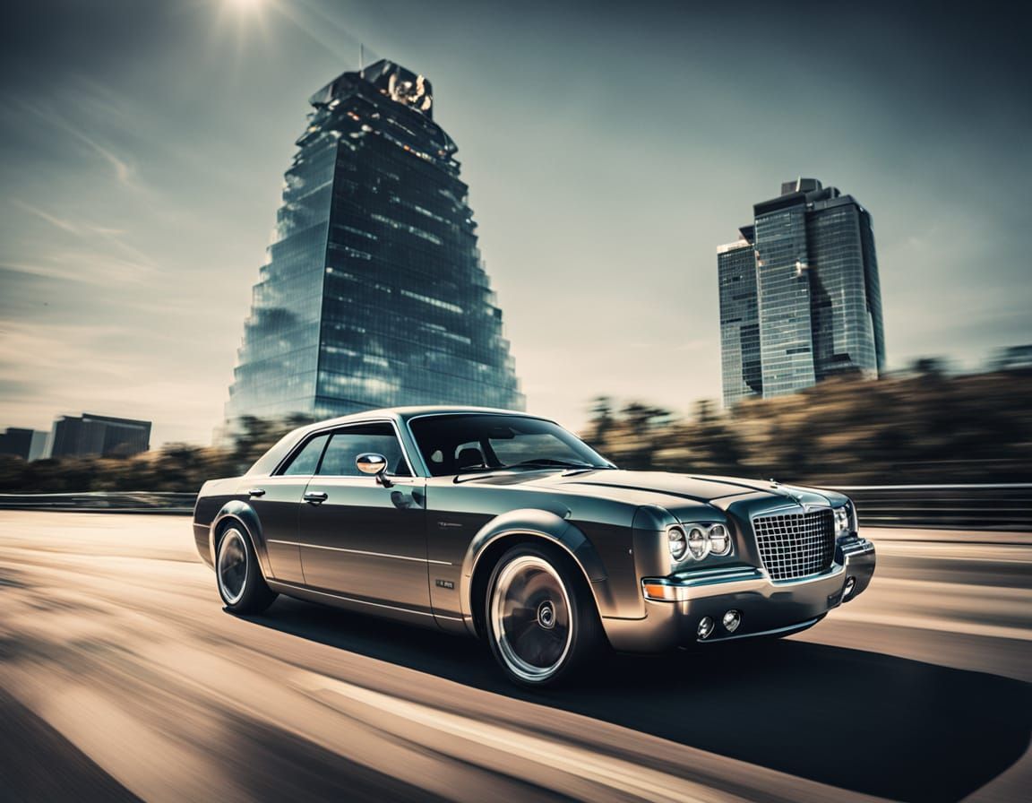 Chrysler 300C Coupe Concept: Cinematic Film Still