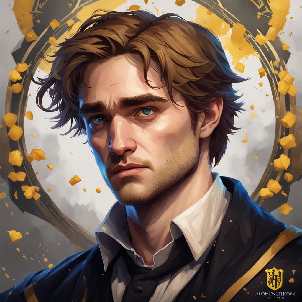 Cedric Diggory Portrait in Artgerm Style