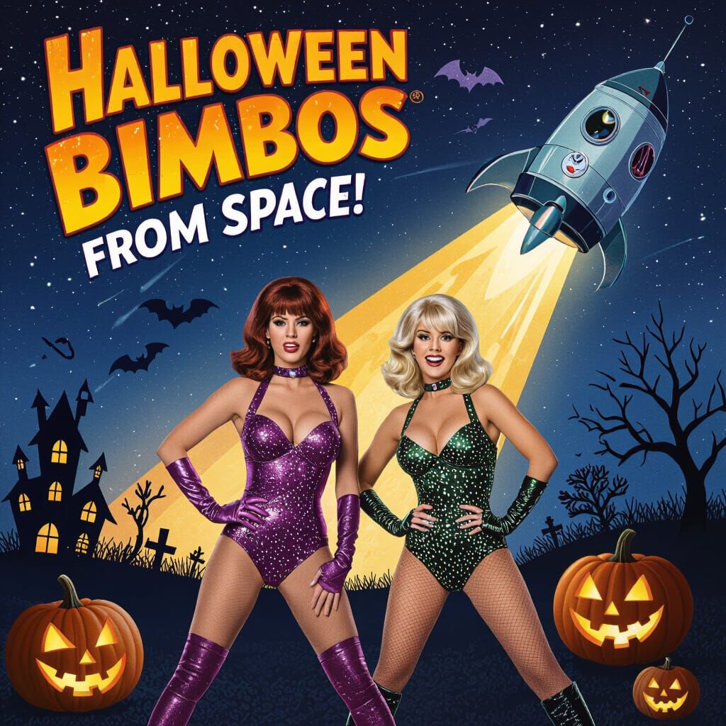 Halloween Bimbos From Space