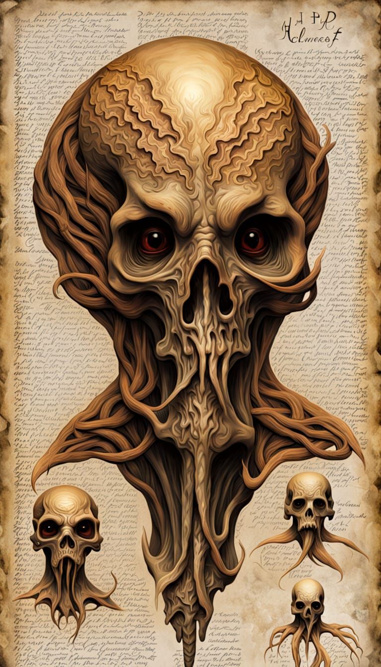 Lovecraftian Creatures in Mountain City Attack