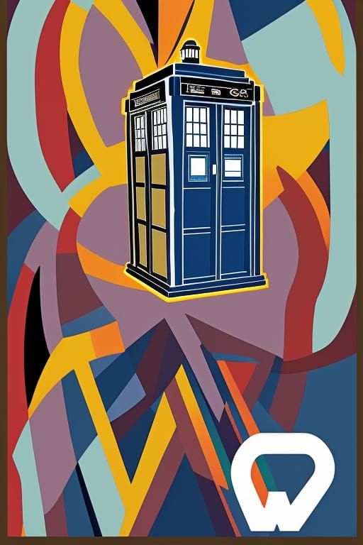 Dr. Who in Art Deco Style