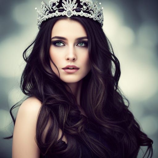 Goddess of the Night with Raven Hair