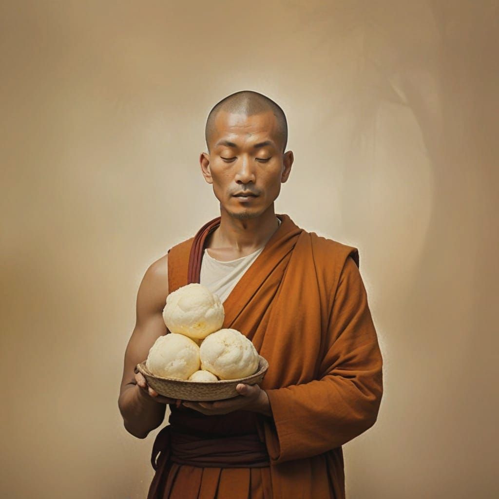 A Theravada Buddhist's Journey in a Bowl of Mashed Potatoes