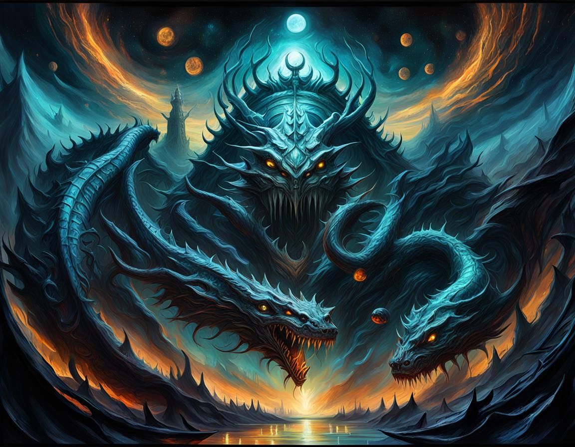 King Ur (Leviathan) and its queen Ruha on the world of darkness, is the underworld located below Tibil (Earth), It is ru...