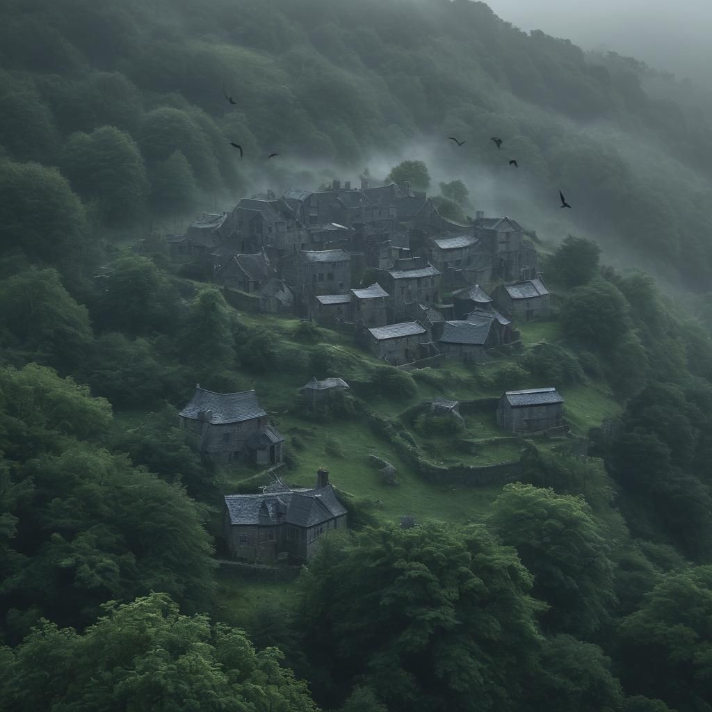 Mysterious Ravenwatch Enclave: English Hilltop Village