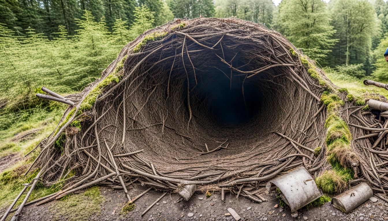 Surreal Nest of an Unexploded Scotsman