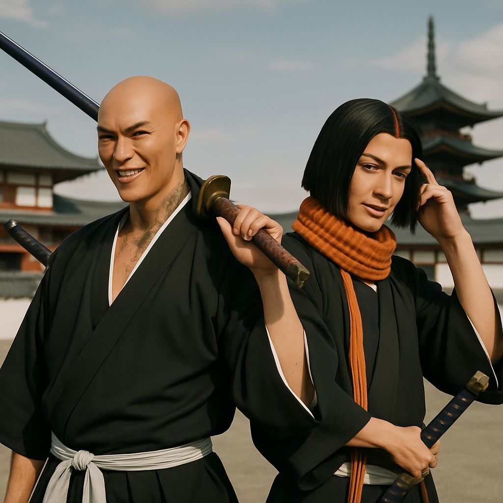 Ikkaku Madarame and Yumichika Ayasegawa in Live Action