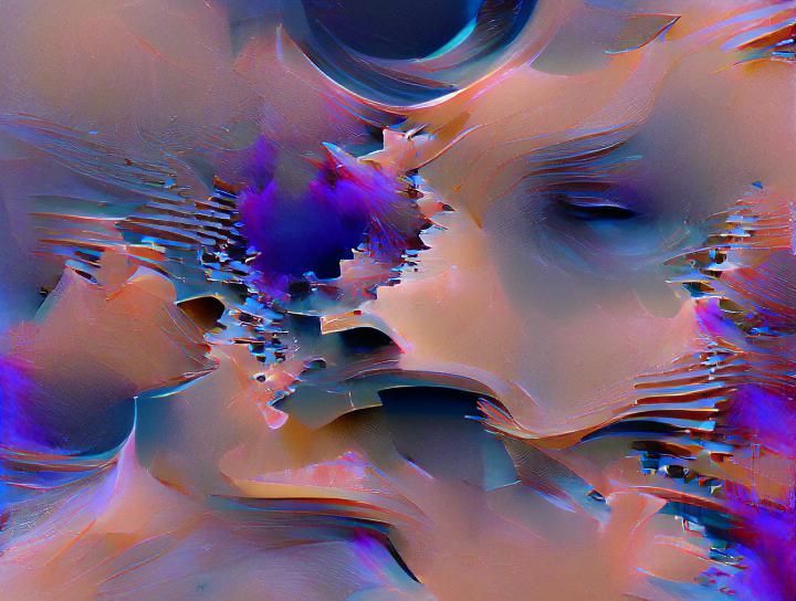 AI Generated Entropy Concept Visualization