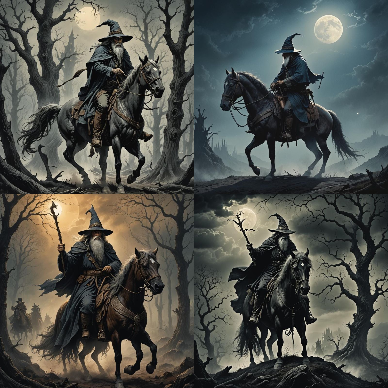 Old Western Wizard Returns Home in a Haunting Mood