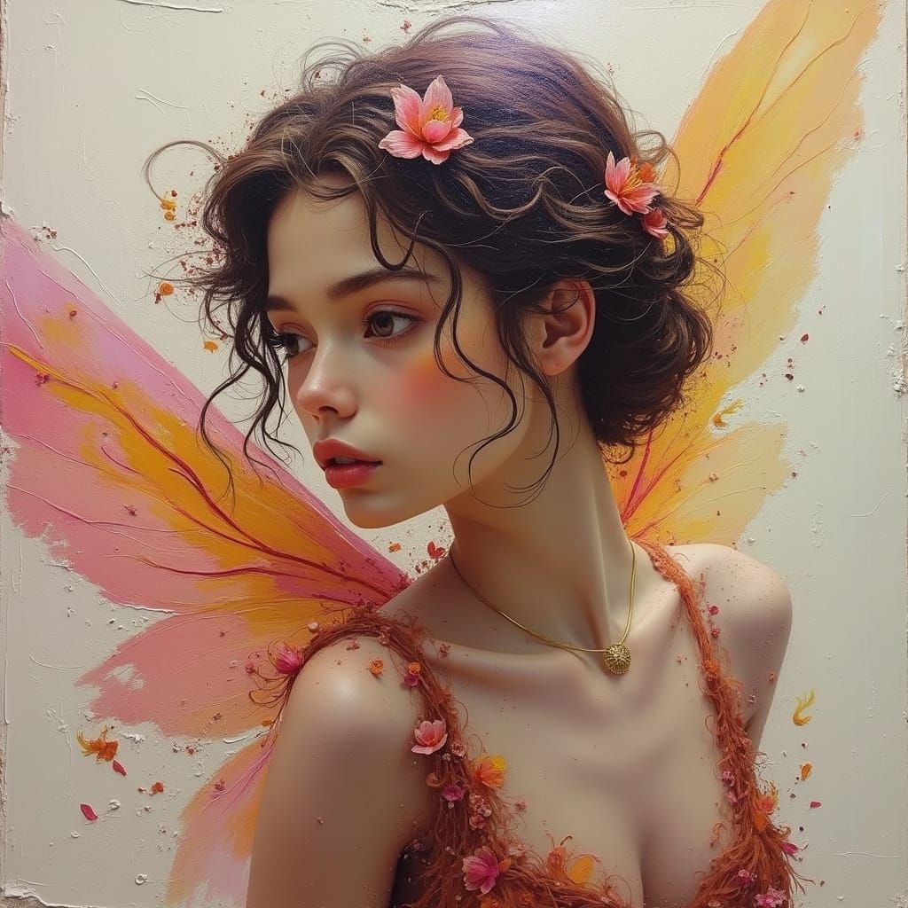 Dandra, a flower fairy