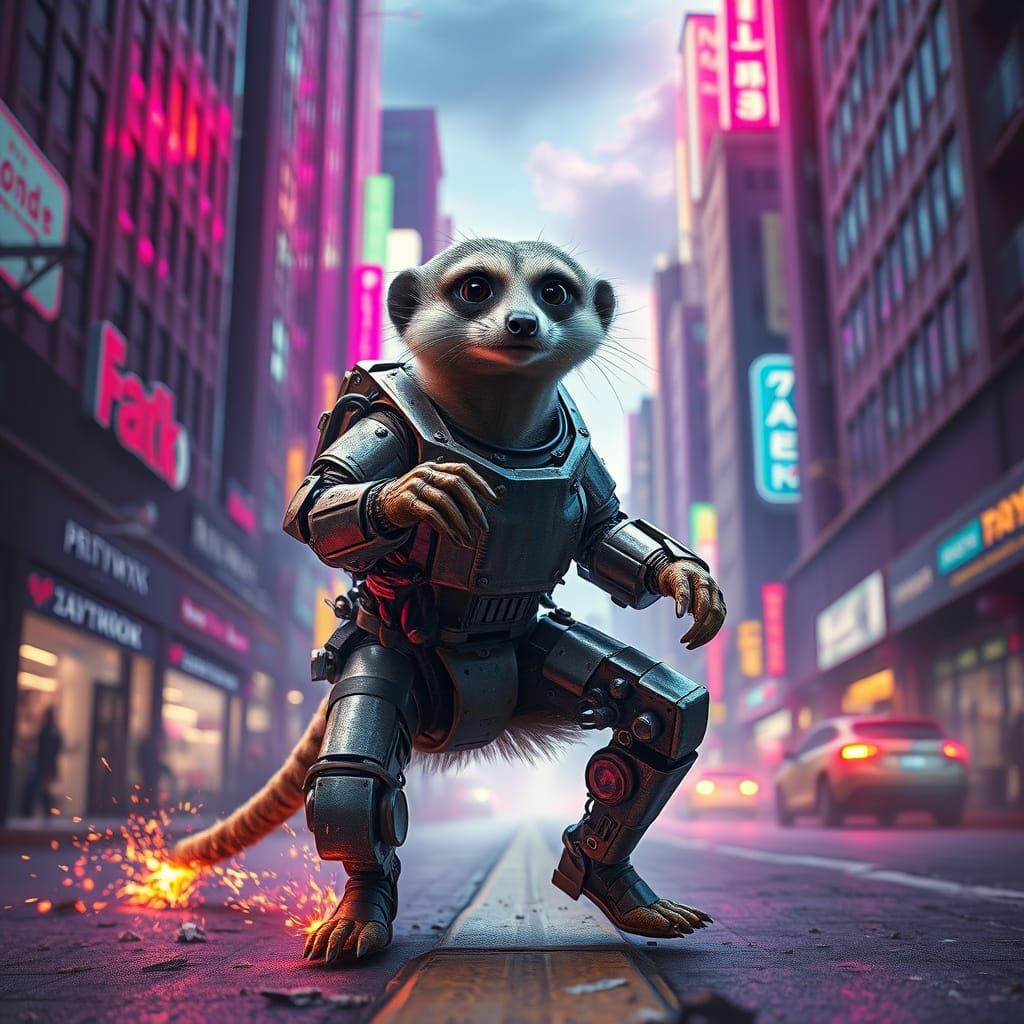 MEERKAT HITS THE STREET RUNNING (meerkat series) (1)