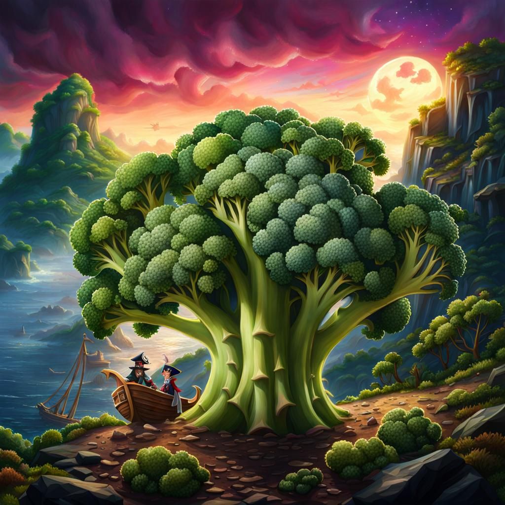 Broccoli tree of life
