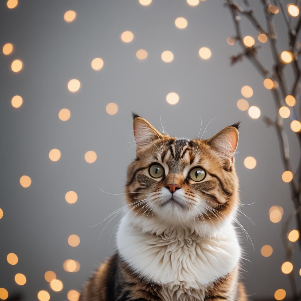 Funny Cat Captured with Professional Photography Techniques