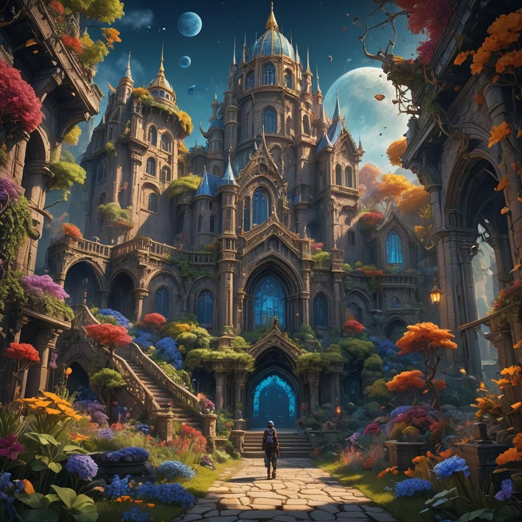 Fantastical Gratitude Journal Cover Art