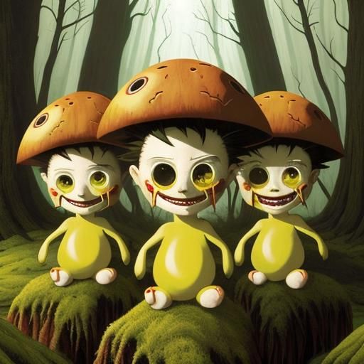 Colorful Image of Sorrow and Despair