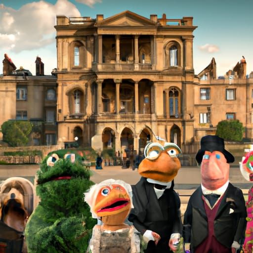 Downton Abbey with Jim Henson's Muppets