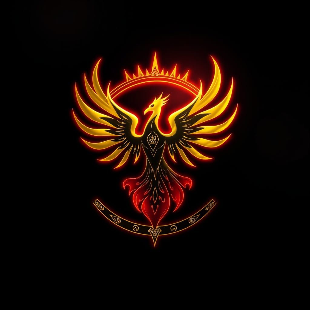 Galactic Flag of the Ascendant Syndicate in Futuristic Indus...