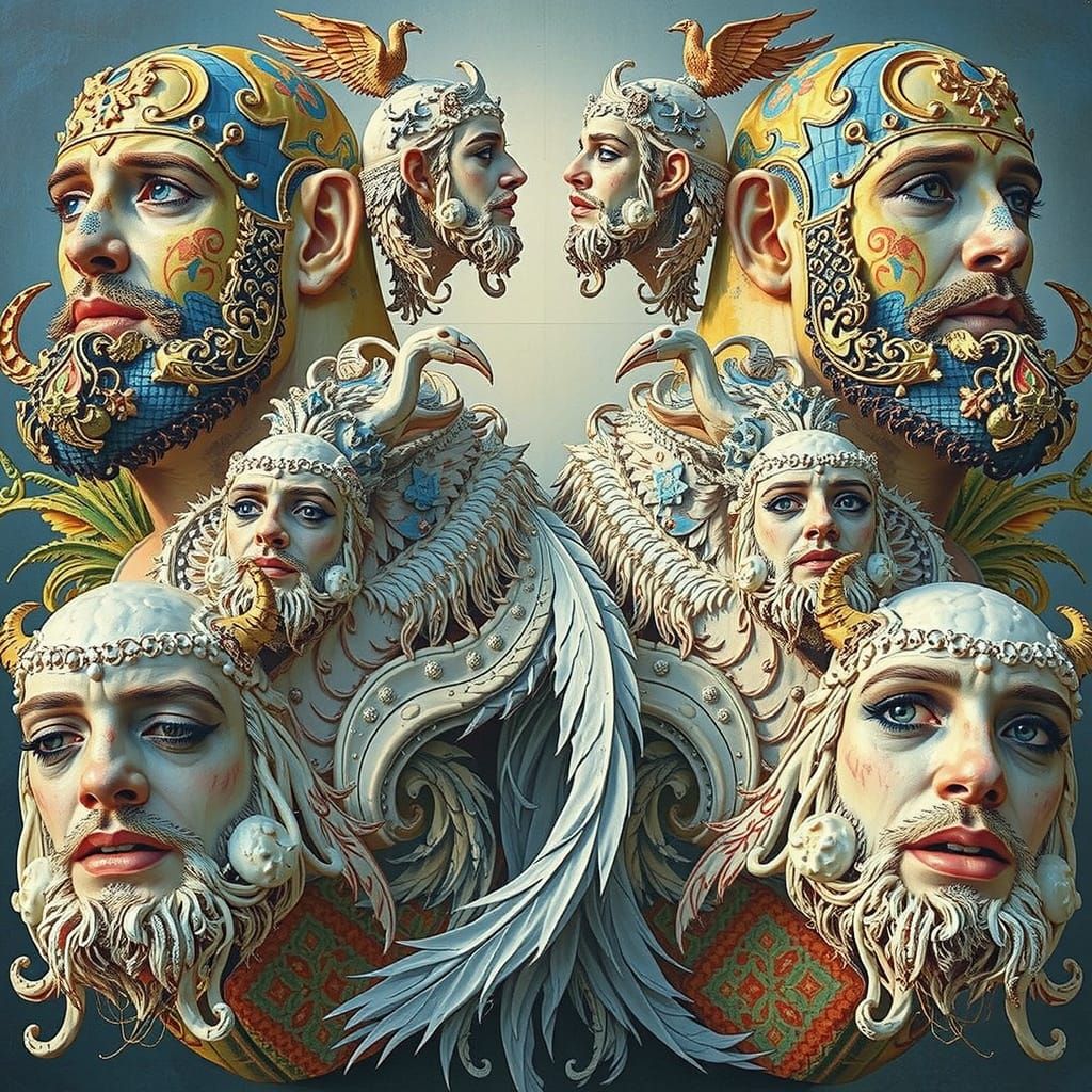 AI Generates Abstract Concepts of Perfection and Beauty