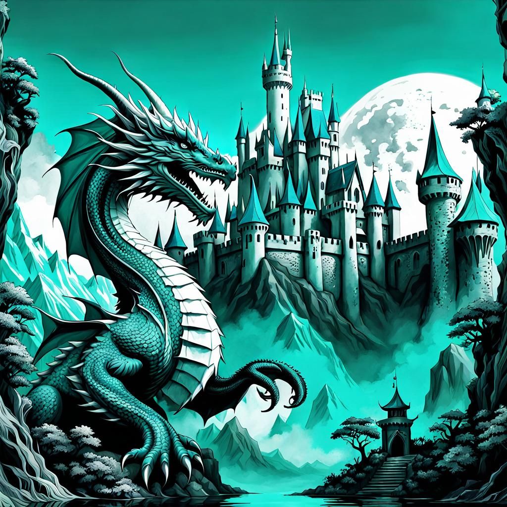Teal fantasy