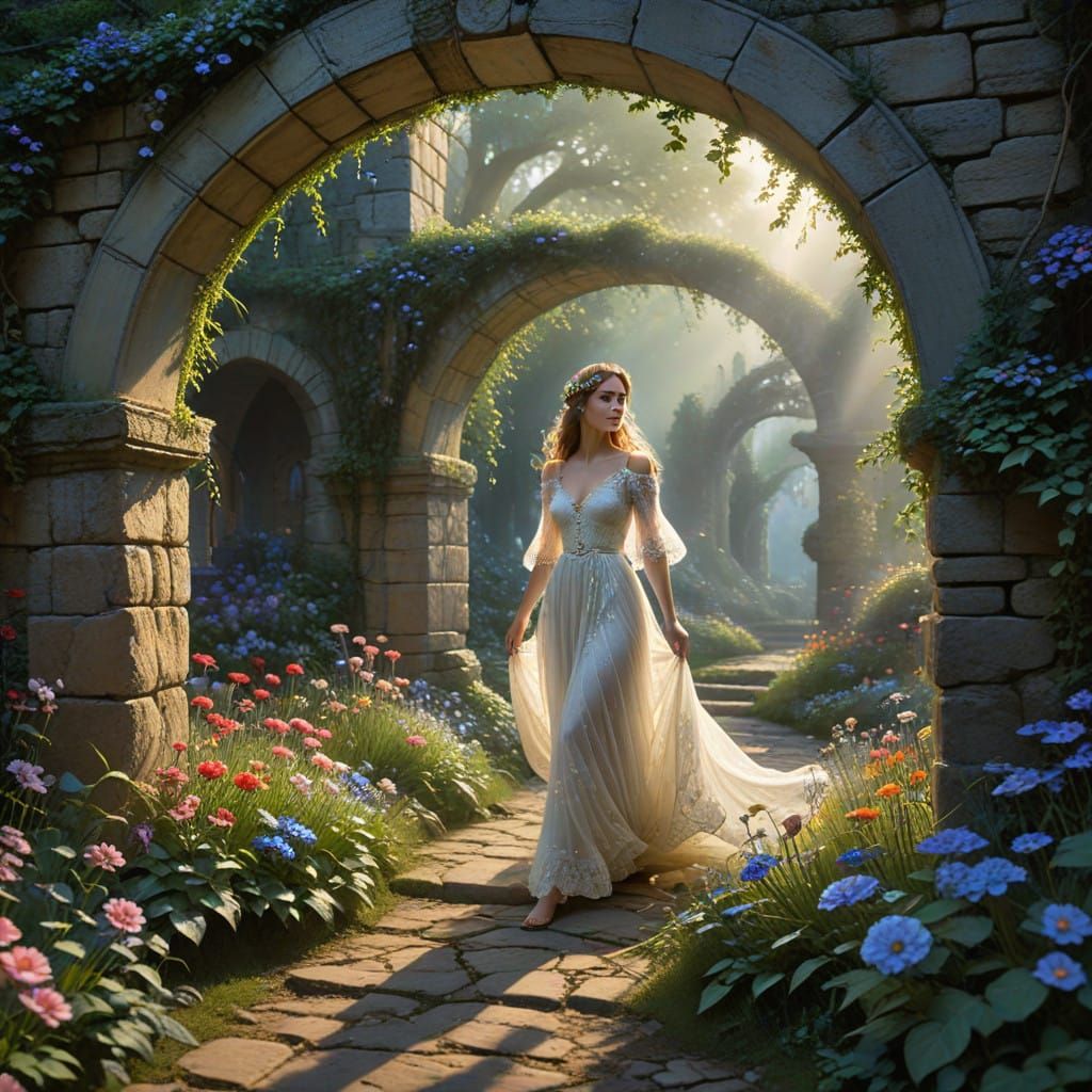 Enchanting Secret Garden Reveals Mystical World