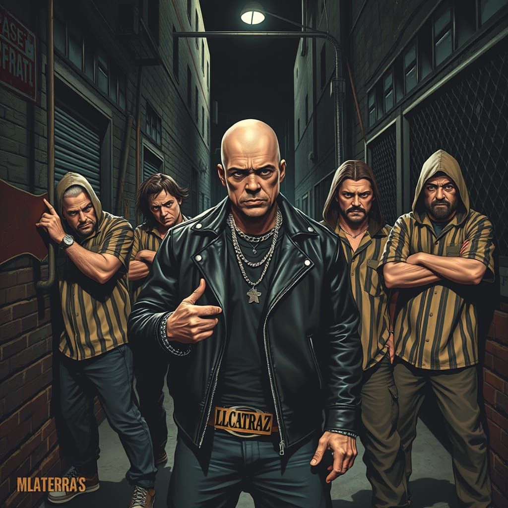 Gimmy La Bomba and Alcatraz Escapees: Gritty Urban Rap Band