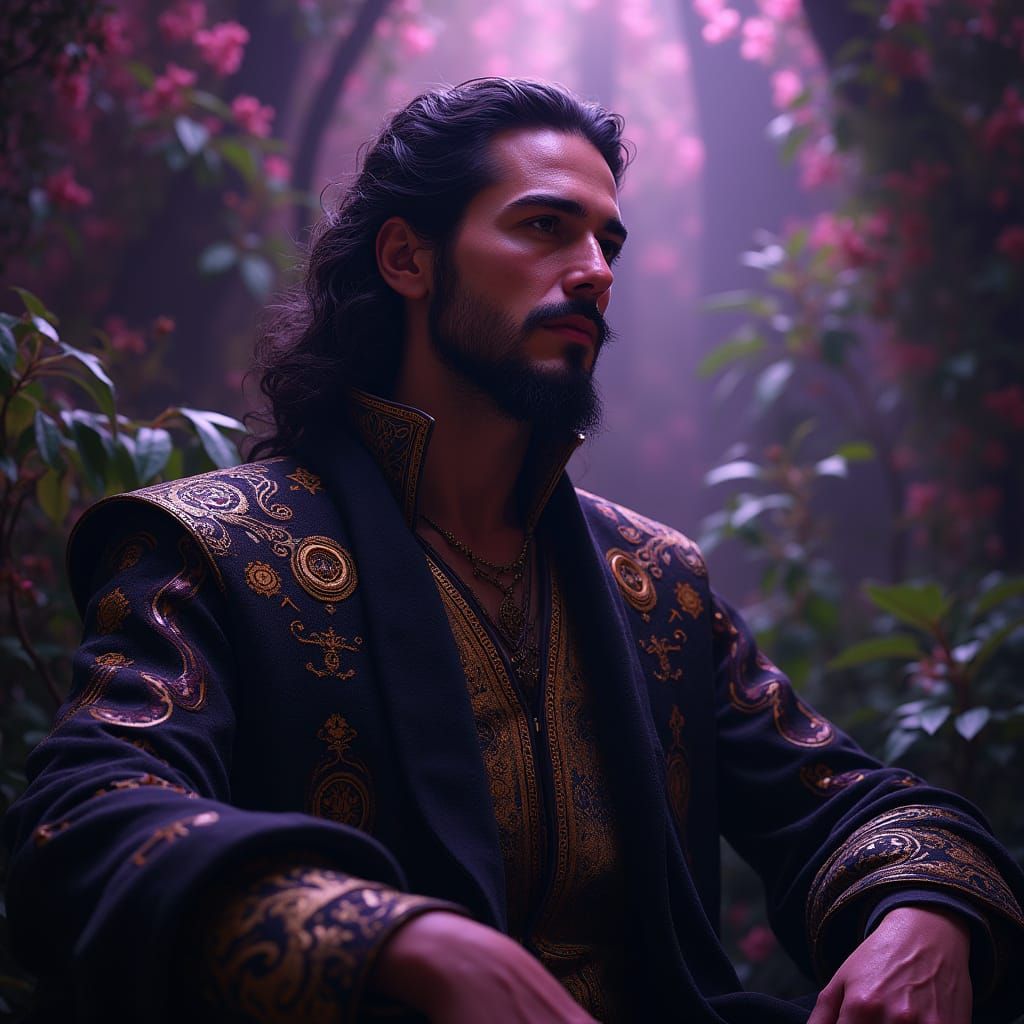 The Mystic Soulful King in Whimsical Splendor