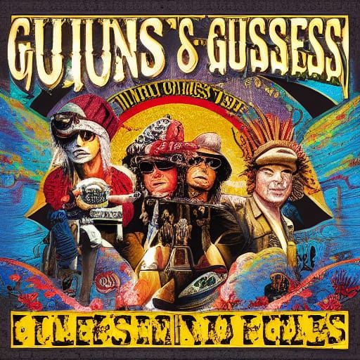 Guns N' Roses Album Cover Art