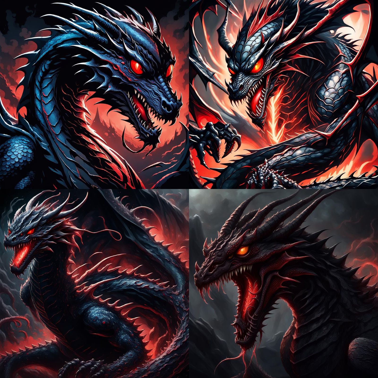 Red-Eyes Black Symbiote Dragon Yugioh Card