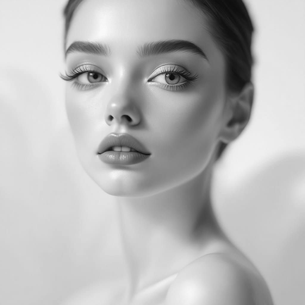 Surrealistic Portrait in Luxury Aesthetic, 8K Resolution
