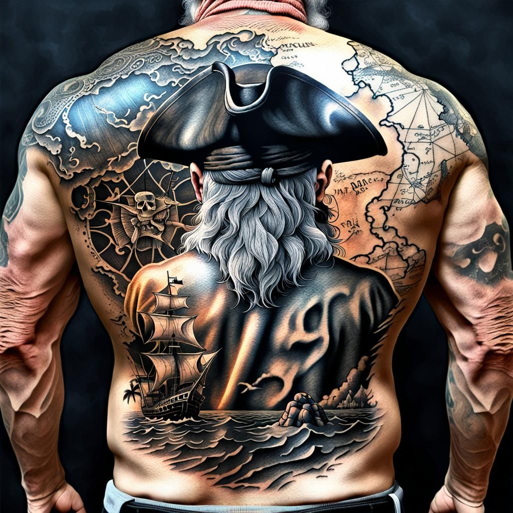 Pirate tattoo