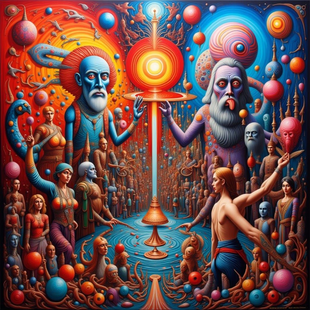 Ramones and Led Zeppelin party