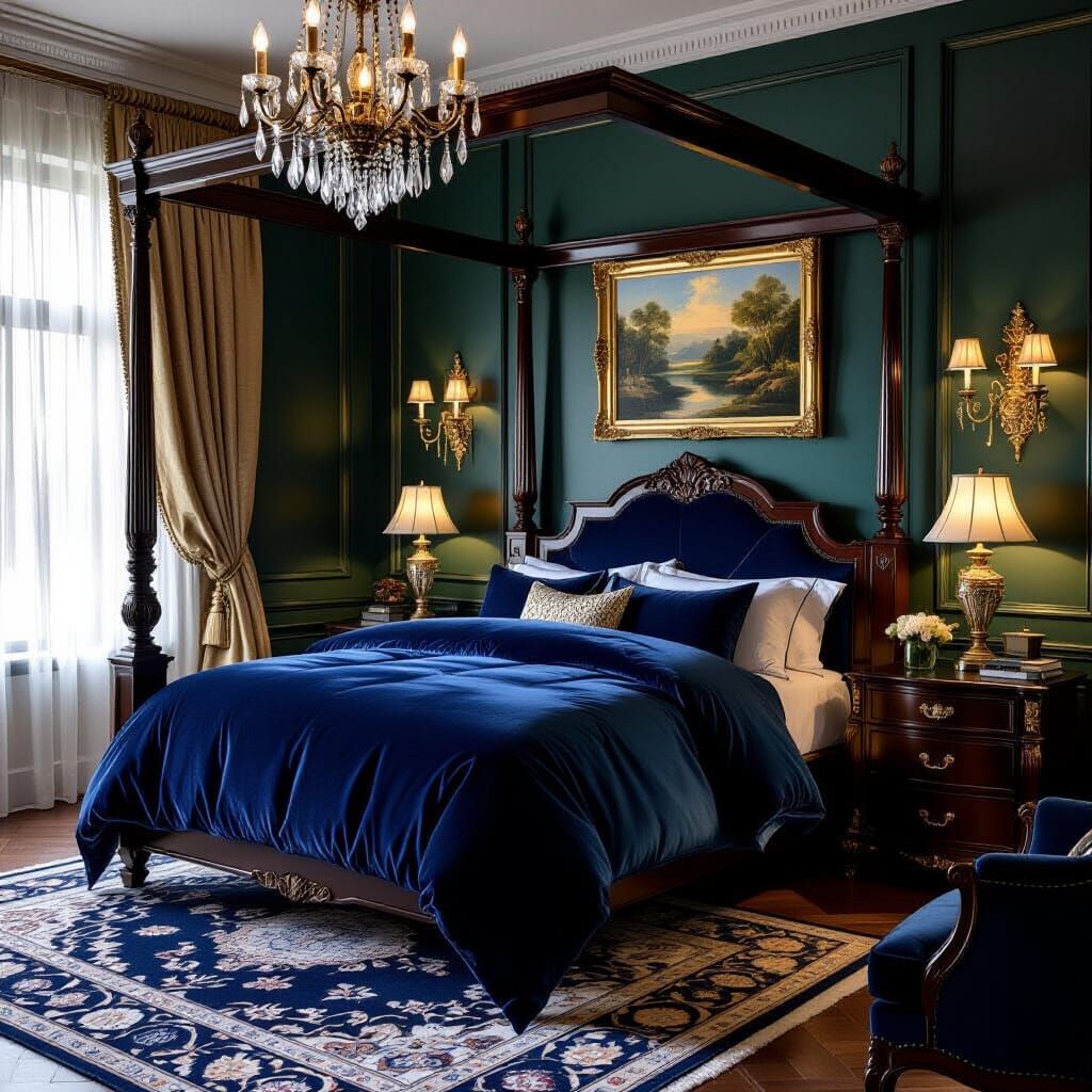 Luxurious Bedroom Design: Opulent Elegance and Comfort
