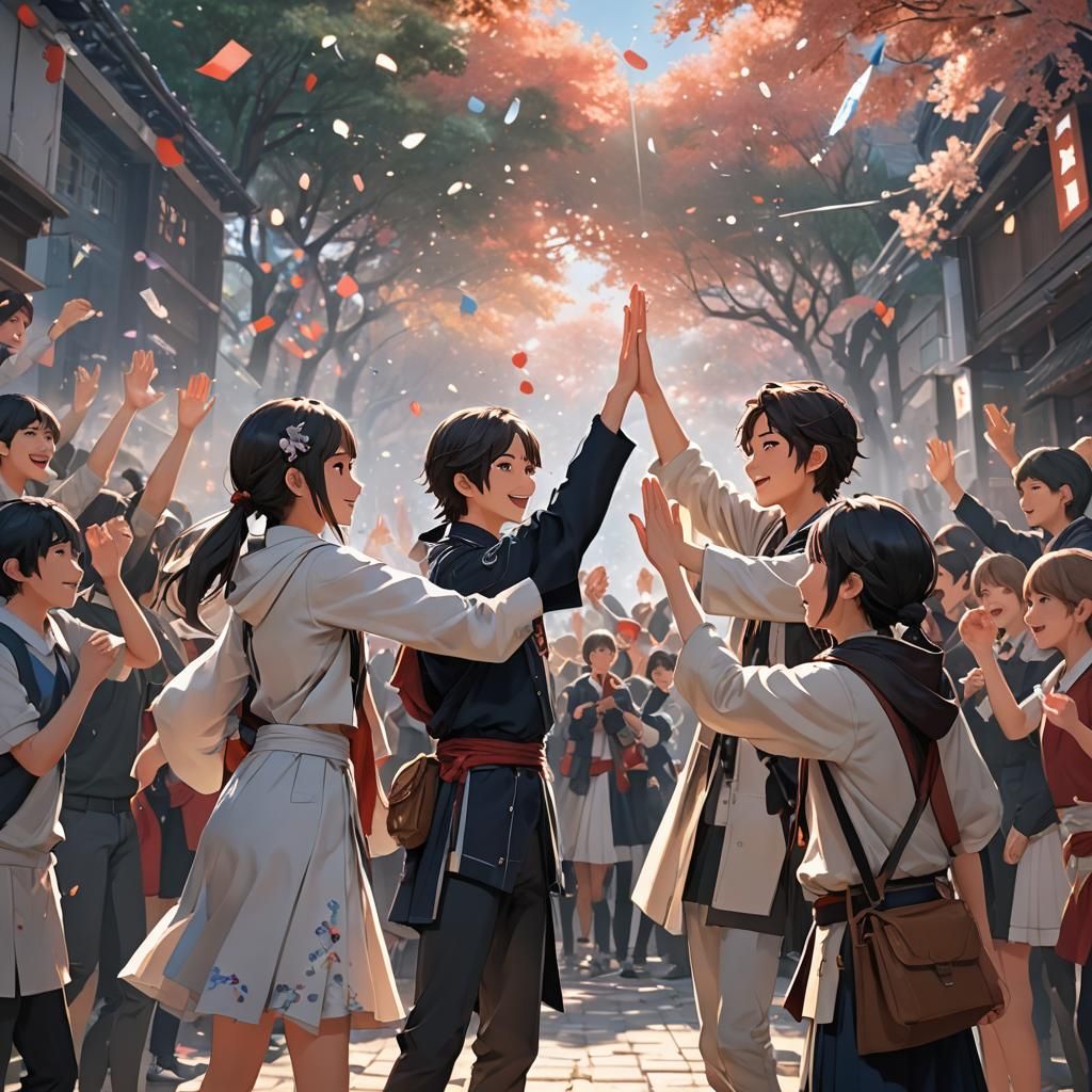 Anime Style: Spirit of Unity in 3D