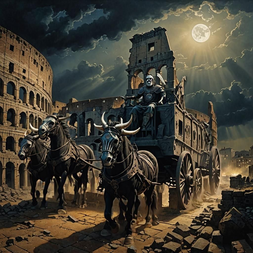 Surreal Creatures on Wheels: A Cinematic Masterpiece