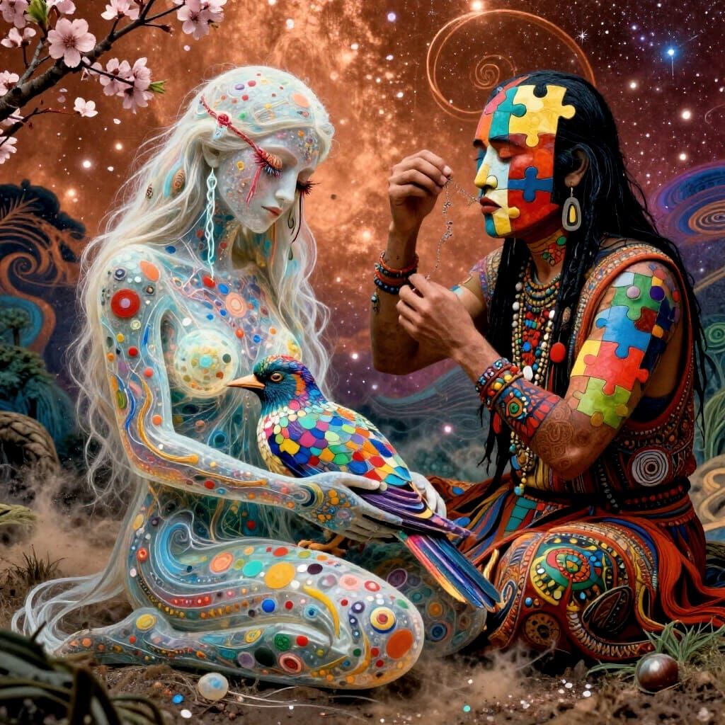 Mystical Shamanic Journey Through Non-Physical Reality