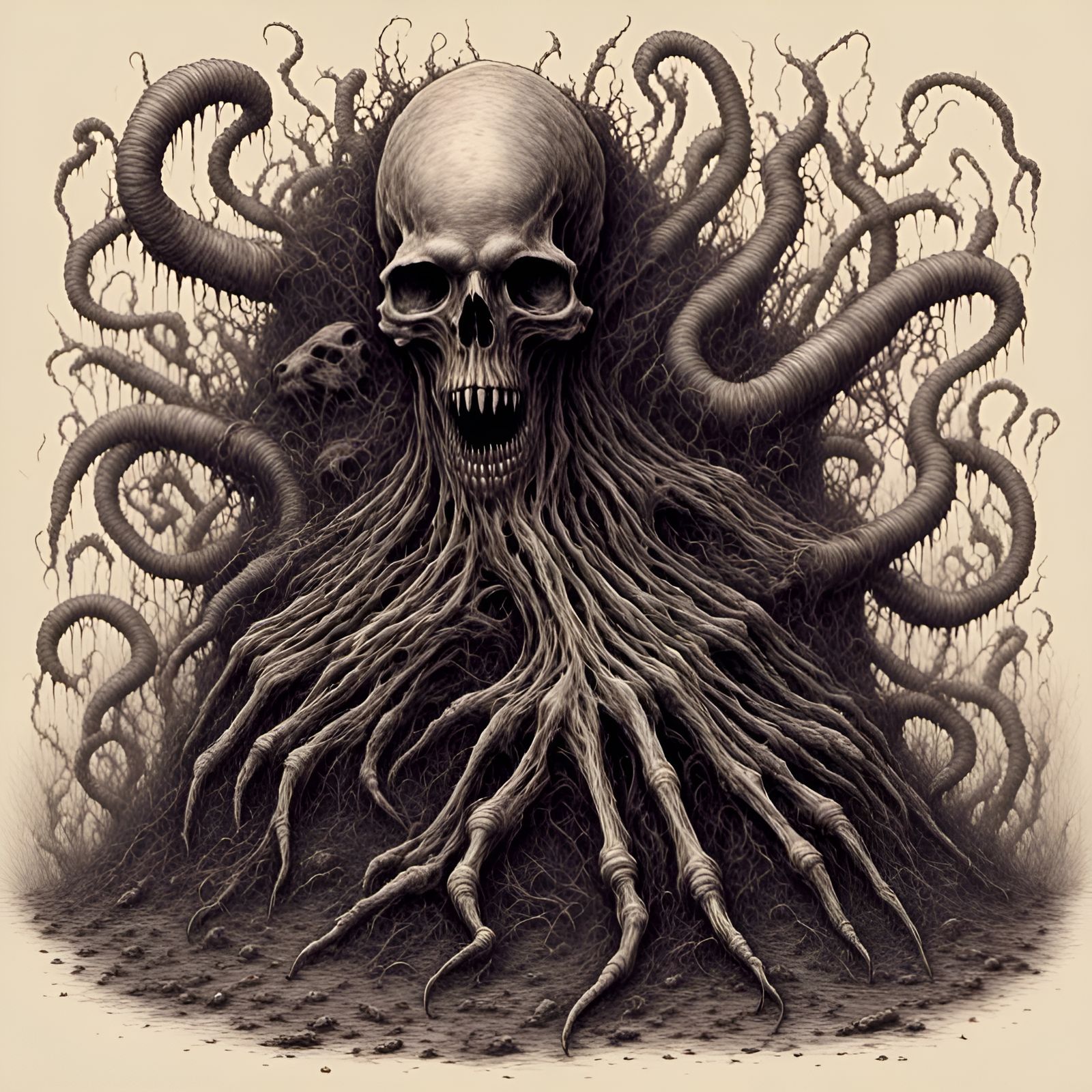 We are the worm in the wood!
We are the rot at the root!
We ...