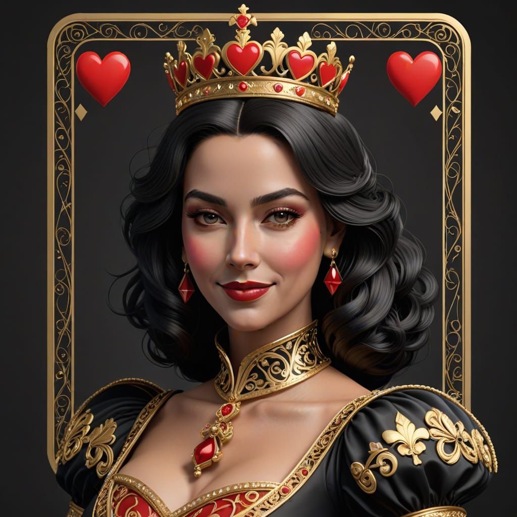 Queen of hearts