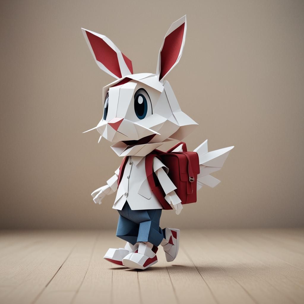 Lincoln Loud as Rabbit Cherub in Cherub Towne