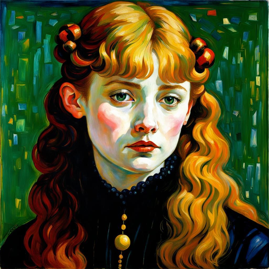 Colorful Abstract Art in Style of Masters