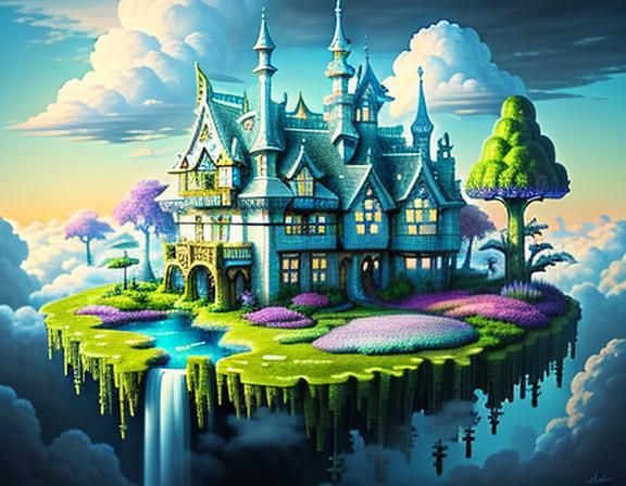 Cloud Paradise: A Whimsical Wonderland