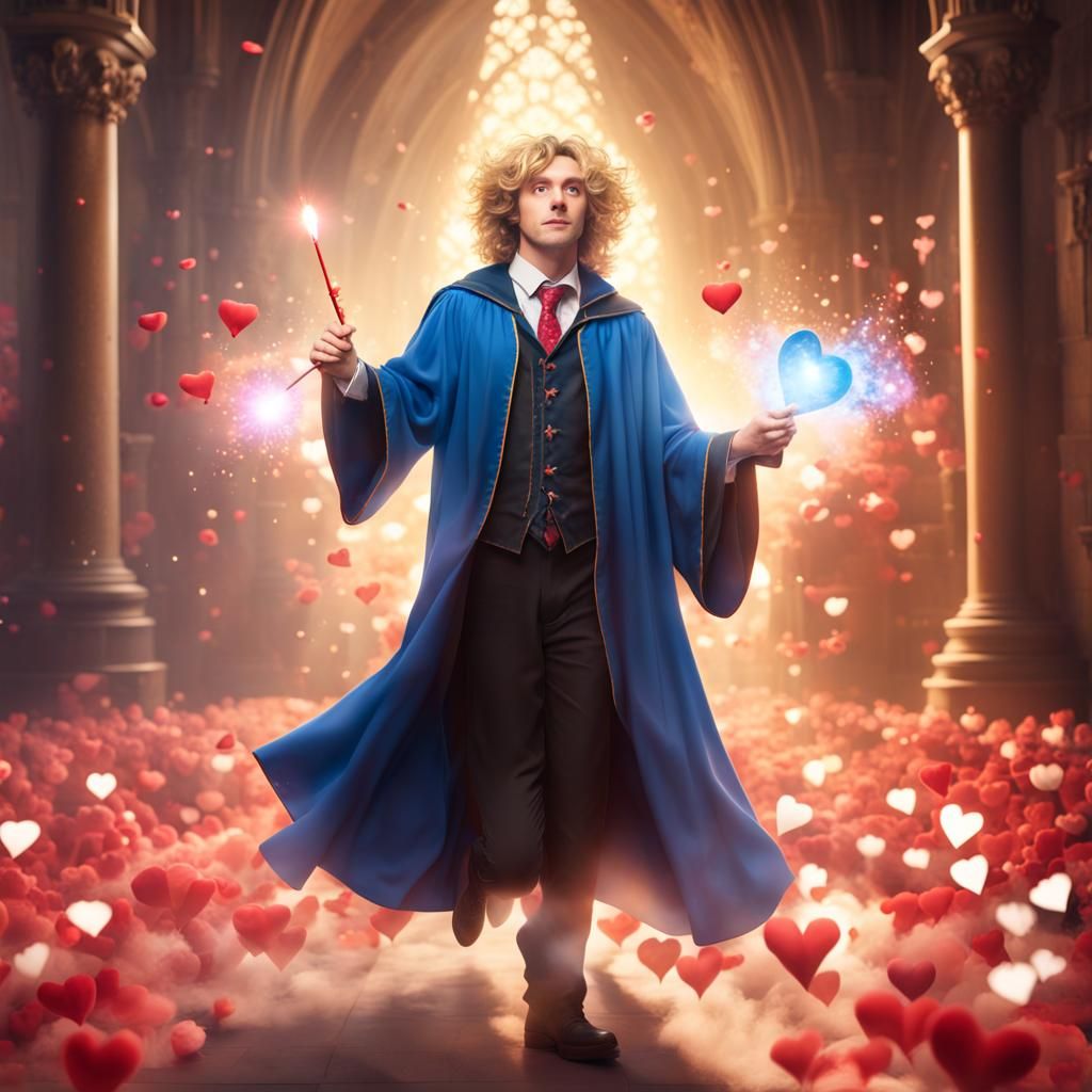 Gilderoy Lockhart on Valentine's Day 240206A