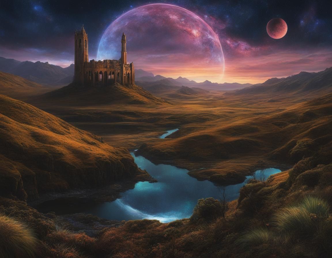 Eldritch Void in a Dystopian Landscape