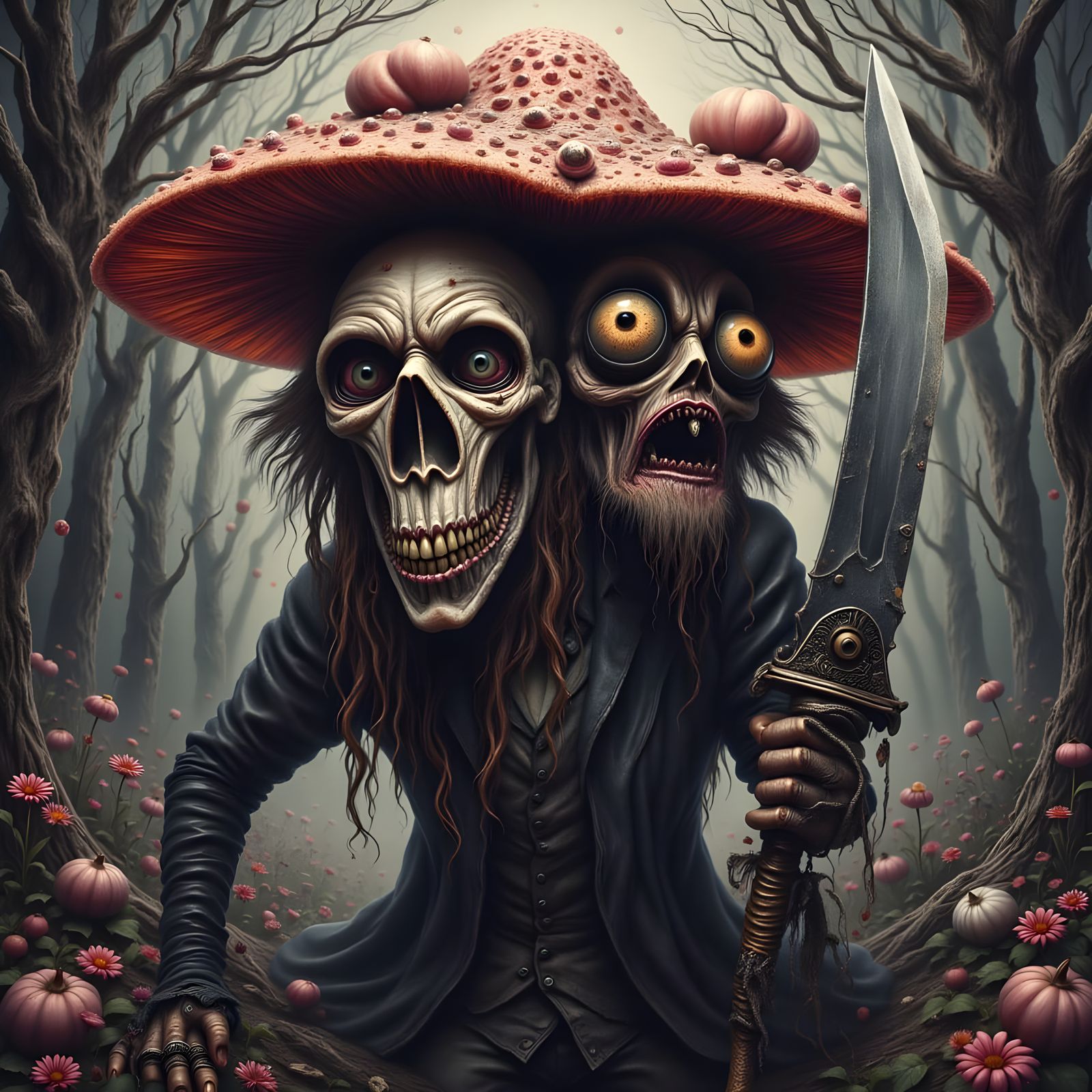 Victorian Era Horror of Jack the Ripper in Crazy Mushroom La...